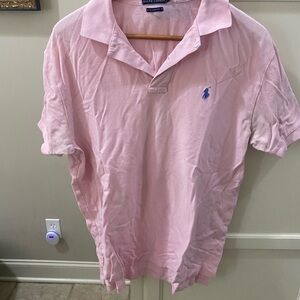 Ralph Lauren Pink Polo Shirt for Men